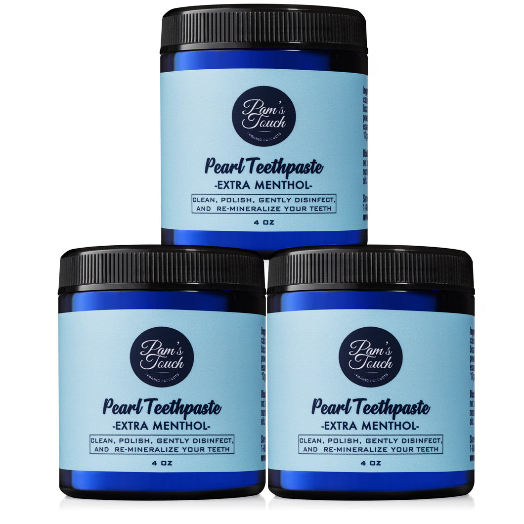 Pearl Teethpaste Extra Menthol 3 Pack