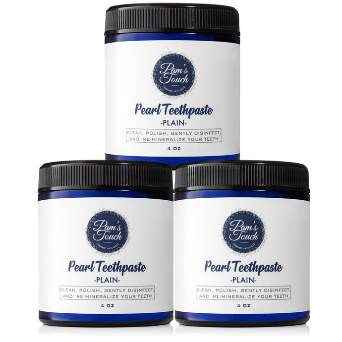 Pam's Touch Plain Teethpaste 3 Pack